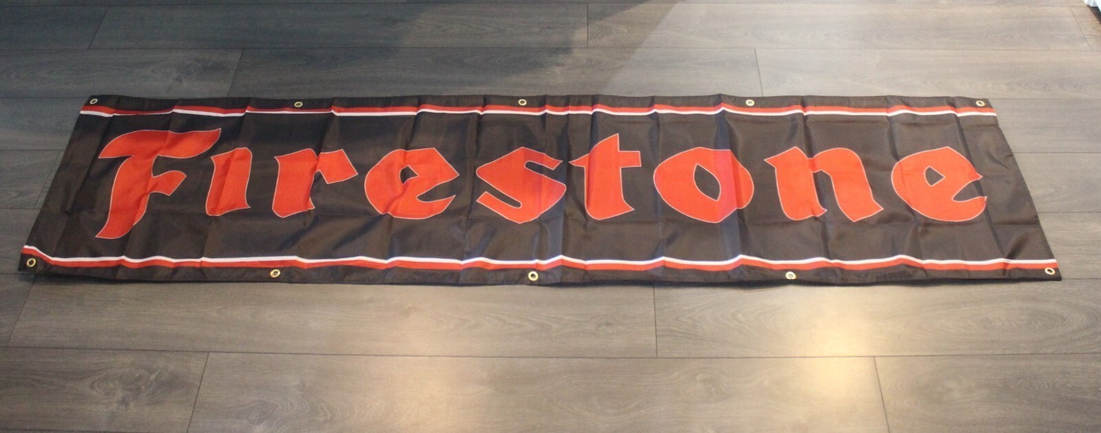 Firestone Tires Banner Flag Big 2×8 feet Racing Tire Shop Auto Car Mechanic