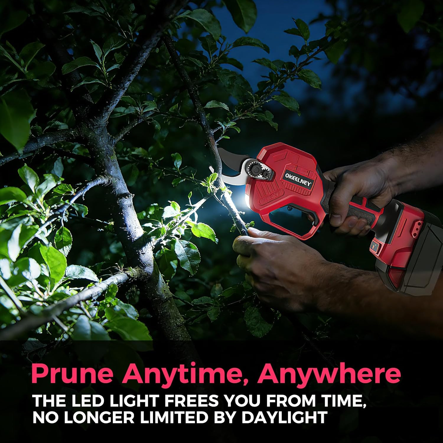Electric Pruning Shears for Milwaukee M18 Battery, Brushless Cordless Branch Cut