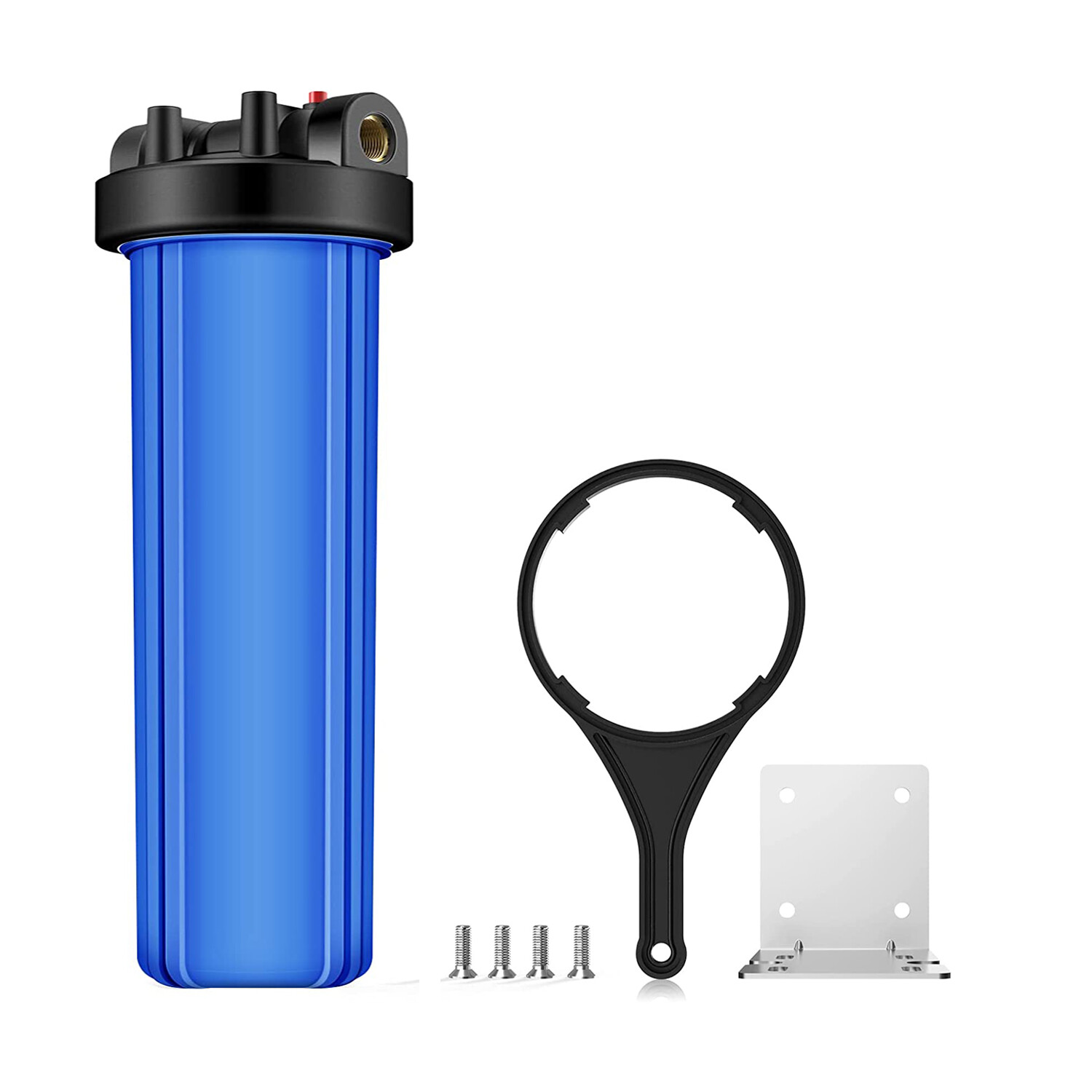 20 Inch Whole House Water Filter Housing System 20″ x 4.5″ CTO Carbon Filtration