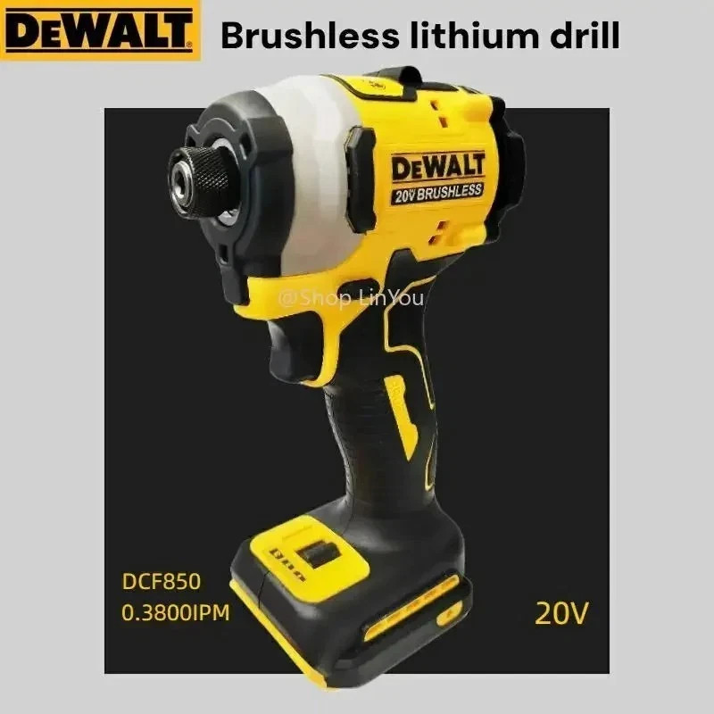 DEWALT DCF850B ATOMIC 20V MAX 1/4 inch Cordless Impact Driver (Tool Only) -…