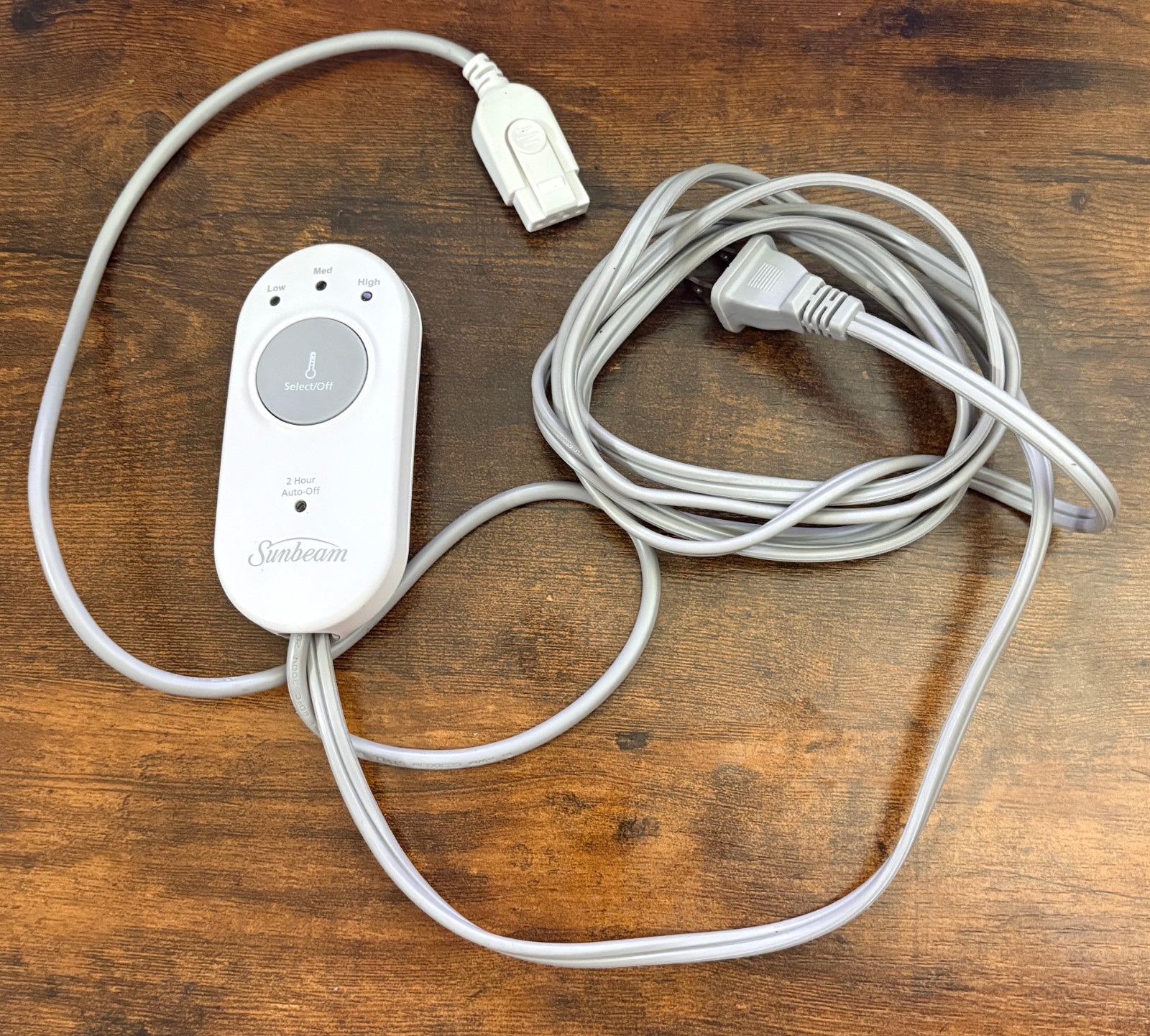 Sunbeam SW115V Heating Pad Replacement Cord Fits Cat94V Heating Pad PTC300H