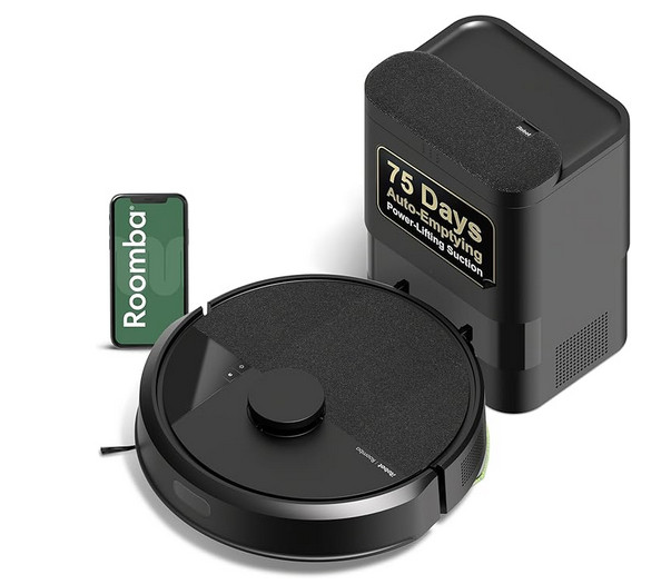 iRobot – Roomba 105 Combo Vacuum & Mop + AutoEmpty Dock – LiDAR