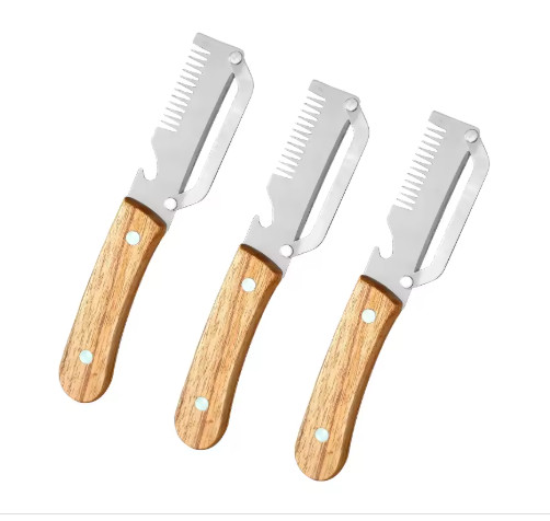 NEW 2 in 1 Multi-Functional Vegetable Peeler for Kitchen Stainless Steel Peeler