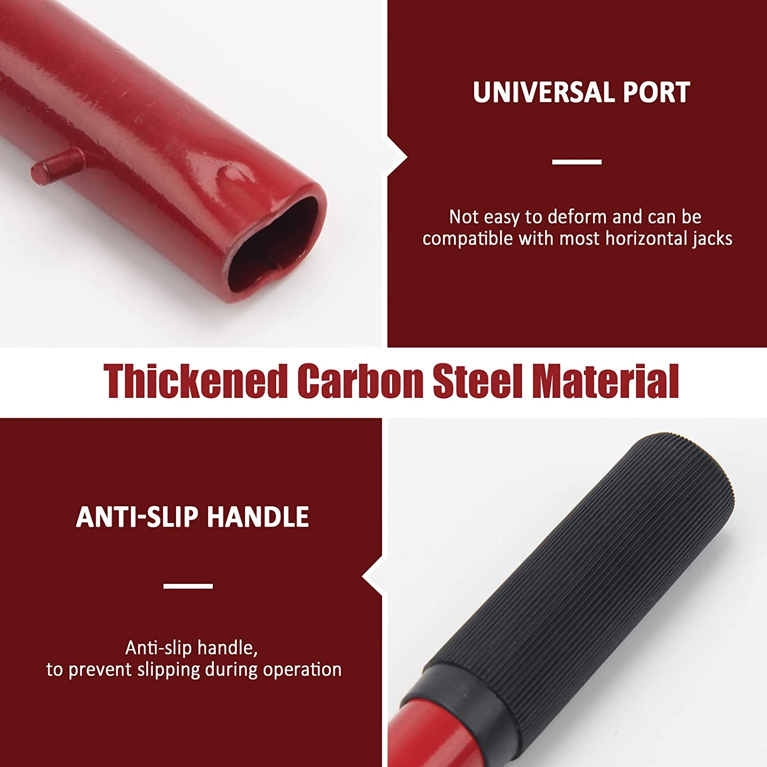 2 Ton Horizontal Hydraulic Jack Handle Replacement for Car Jack Accessories