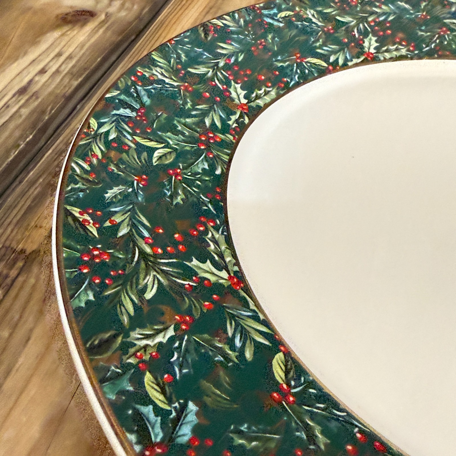POTTERY BARN 12 DAYS OF CHRISTMAS STONEWARE CHARGER PLATE 14″ RARE!!