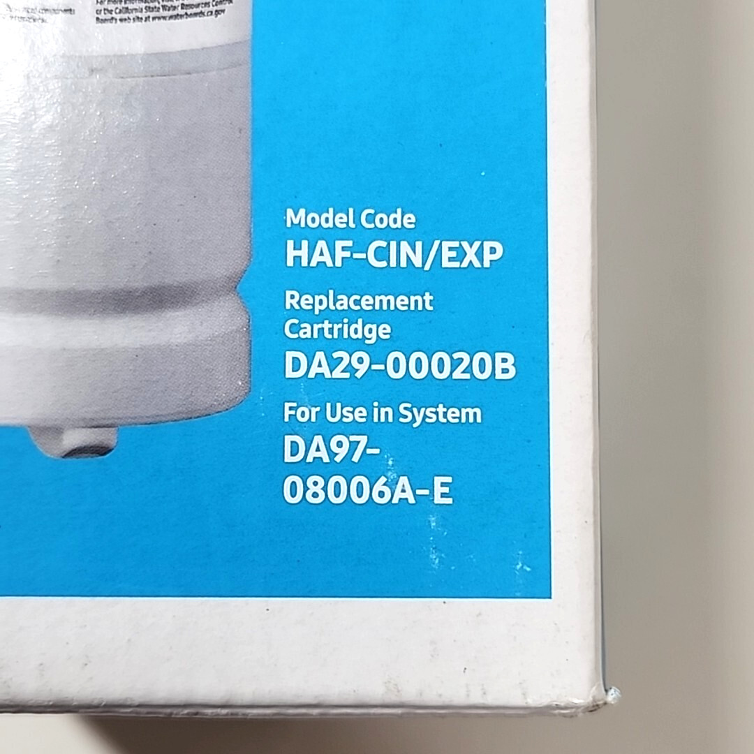 Samsung Refrigerator Water Filter OEM DA29-00020B HAF-CIN/EXP For DA97-08006 A-E