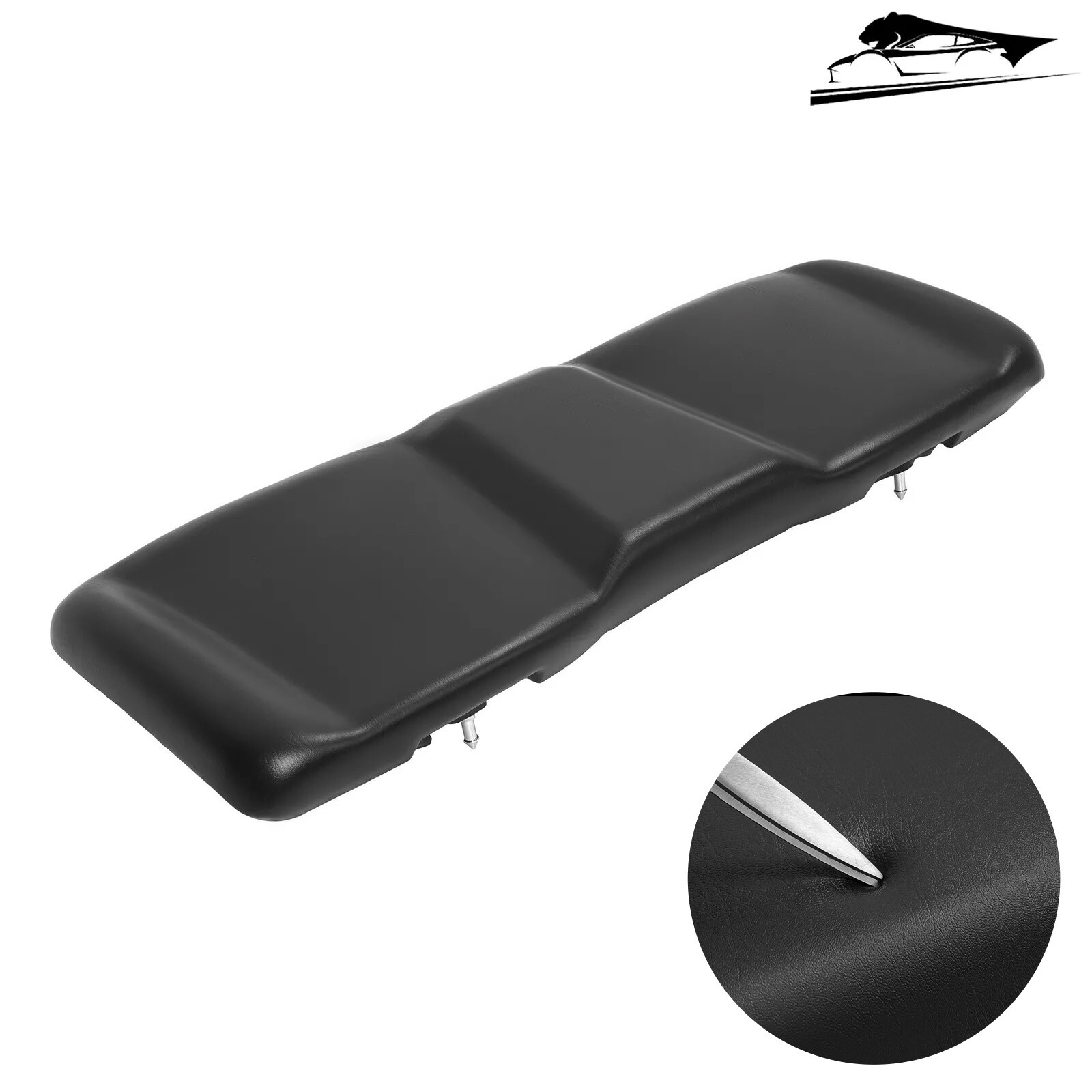 Black Lower Seat Bottom Cushion Replacement For Polaris Ranger 500 570 2016-2019
