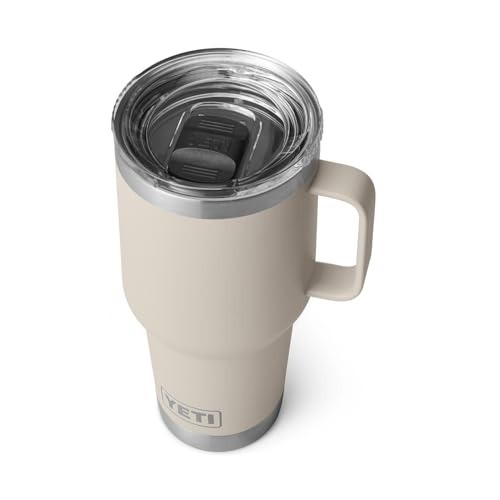 Elegant 30 oz Yeti Rambler Travel Mug – Vacuum Insulated with 360-Degree Handle