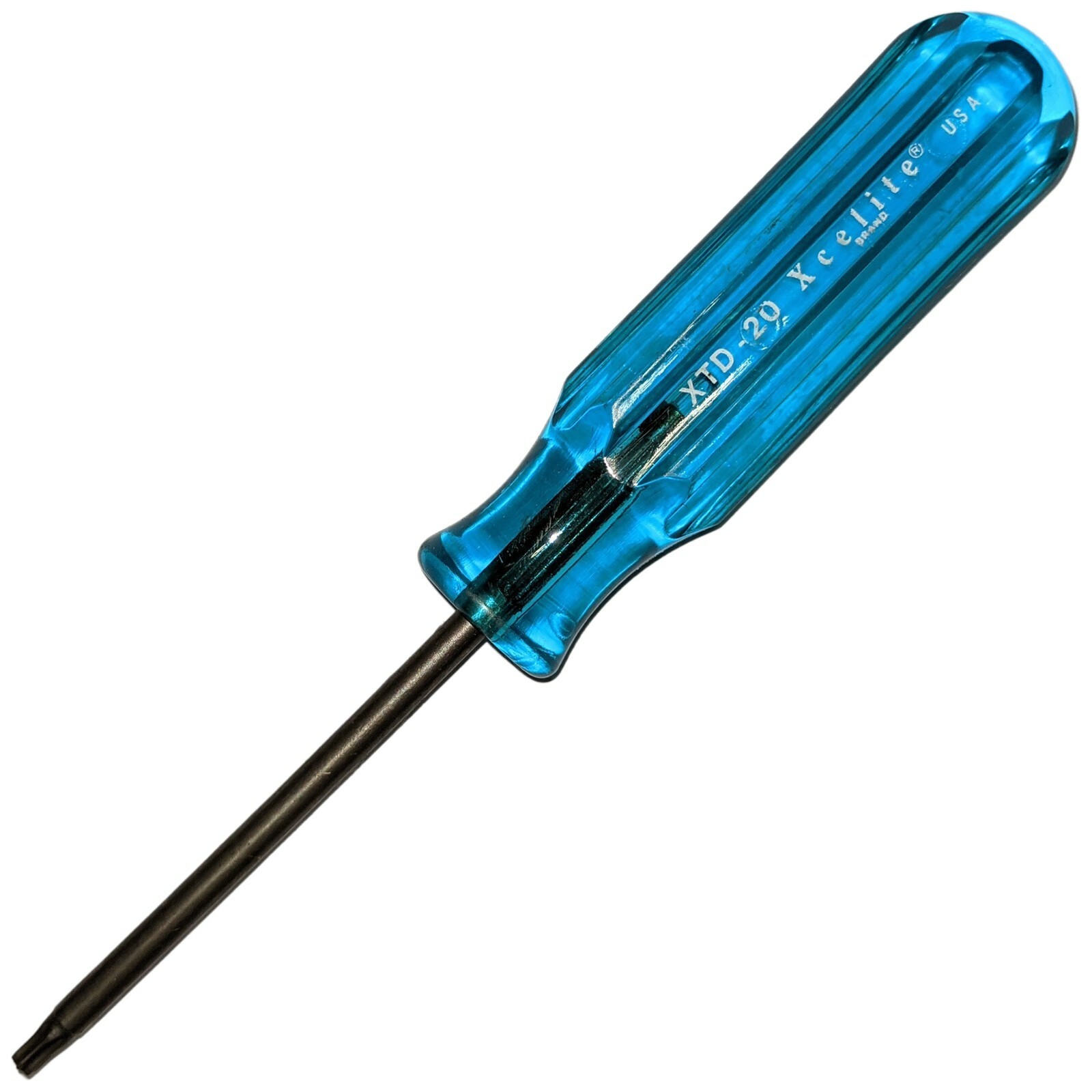 Xcelite XTD20 Chromium Vanadium Steel Torx Round Blade Screwdriver, T20 Head