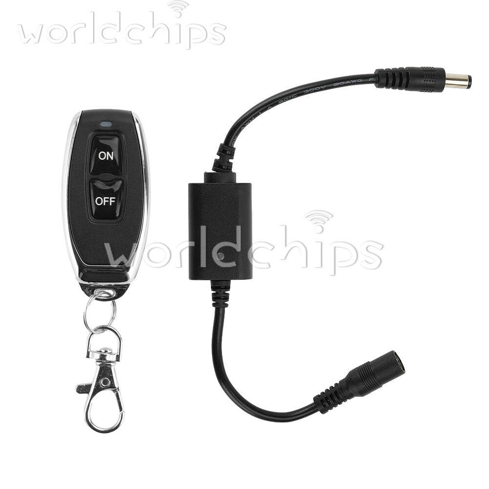 DC 3.7V 5V 9V 12V Wireless RF Remote Control Switch Relay Driver Power ON OFF
