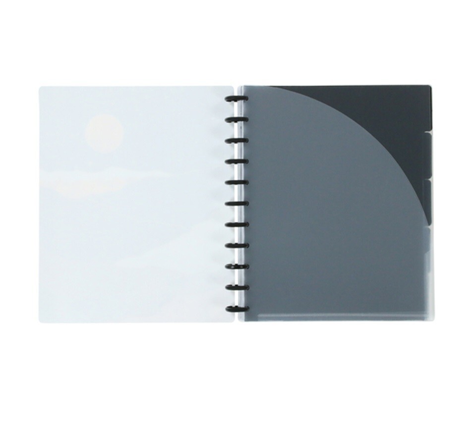 Five Below Beautiful Mountains 5-subject spiral notebook 12 Disc 11.2in x 9.4in