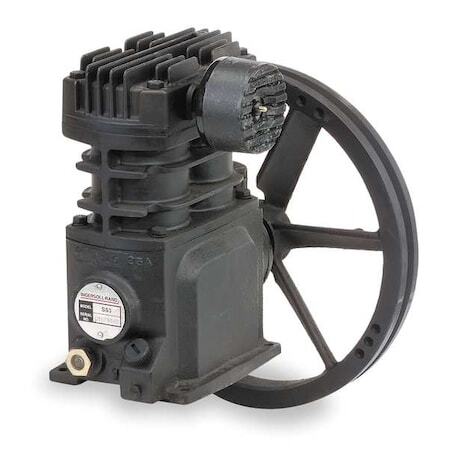 Ingersoll-Rand Ss3 Bare Air Compressor Pump, 3 Hp, 1 Stage, 16.9 Oz Oil Capacity
