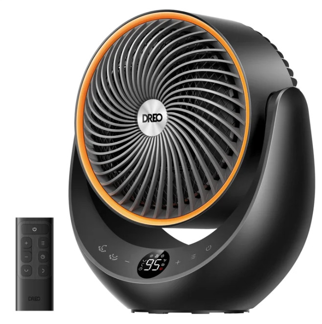 DREO 1500W Portable 3D Automatic Oscillating Ceramic PTC Heater
