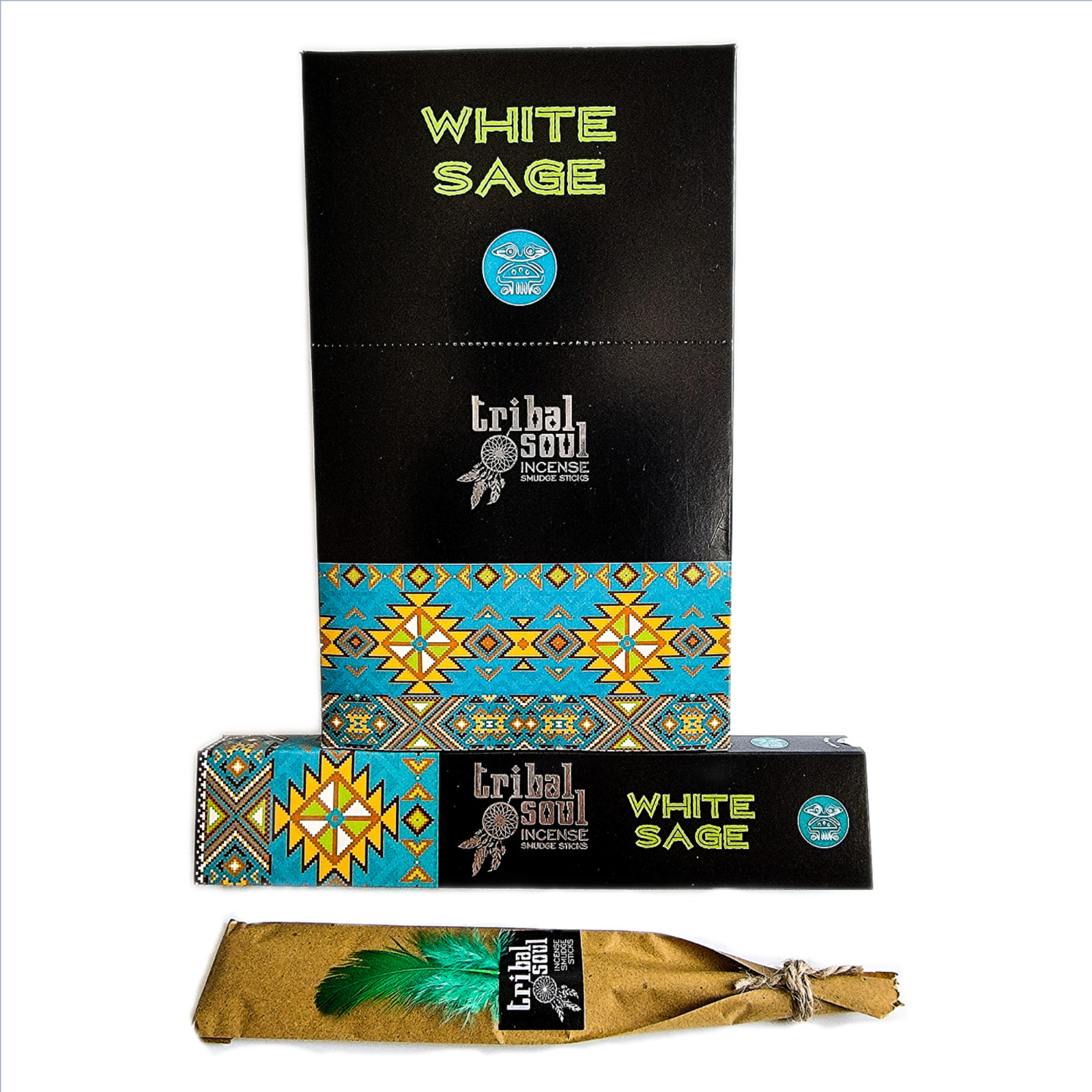 Tribal Soul White Sage Incense Sticks – Pick 15-30-45-60-75-90-180 grams
