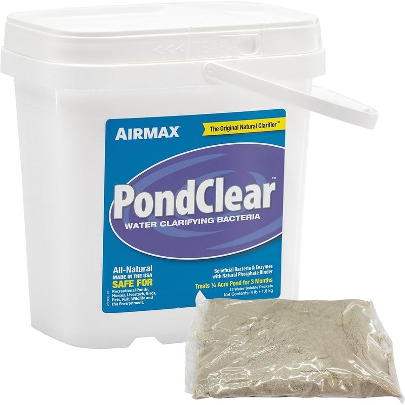 Water Clarifier Bacteria Ponds 2-4 Weeks Clear Results EcoBoost Safe Wildlife US