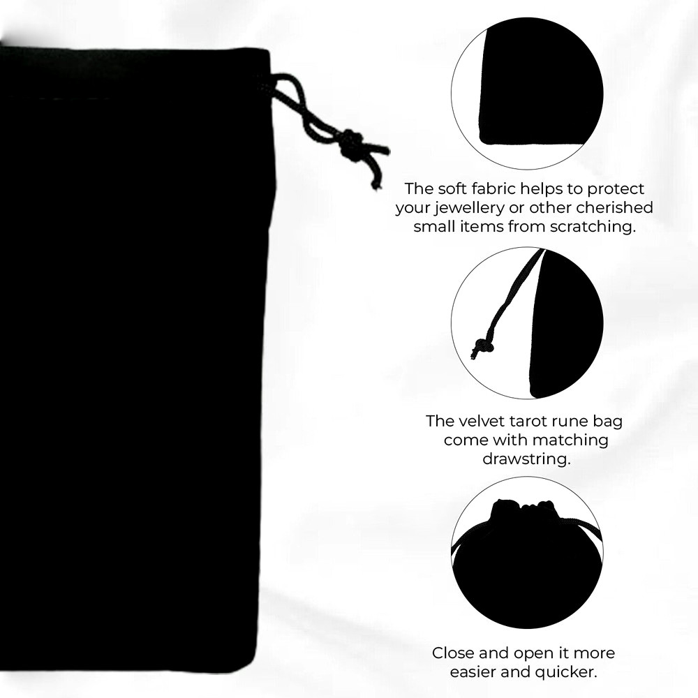 Velvet Gift Bags Drawstring Jewelry Pouches (10 pack)