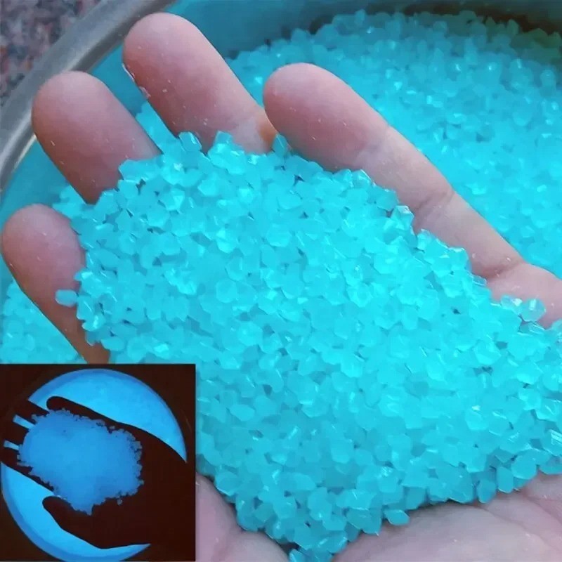 1000pc Glow in The Dark Stones Glow Pebbles for Outdoor Garden Luminous Peb