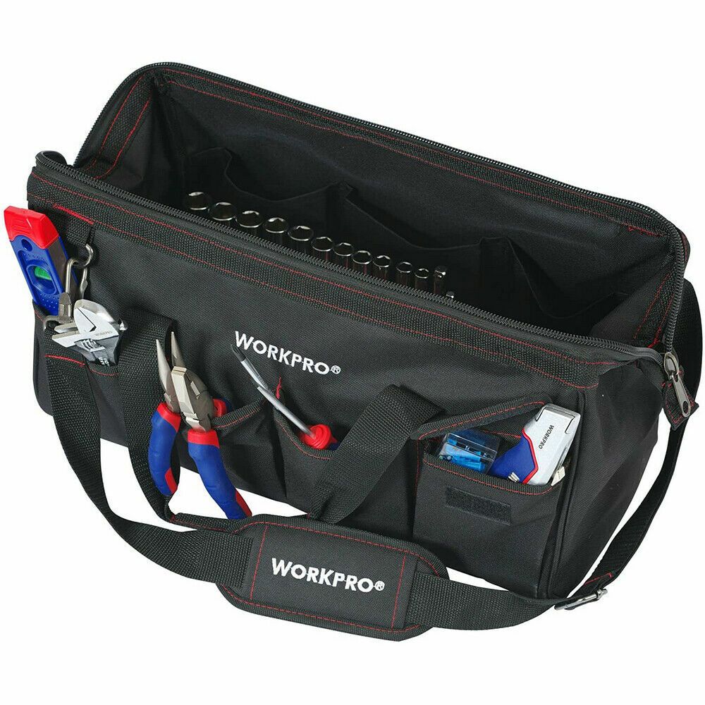 WORKPRO 322-Pieces Basic Household Hand Tool Home Repair Tool Kits With Tool Bag