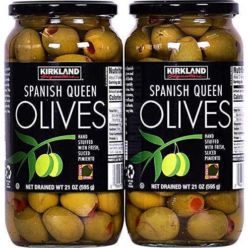 Kirkland Signature Spanish Queen Olives Hand-Stuffed with Fresh Pimiento – 2