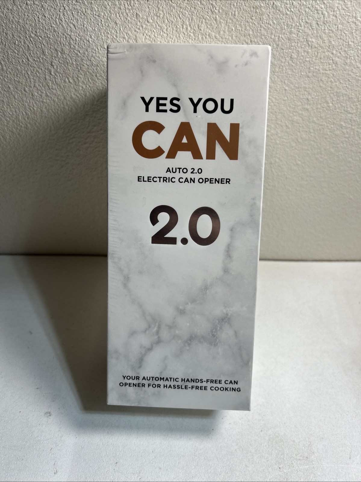 Yes You Can Automatic 2.0 Electric Can Opener White New