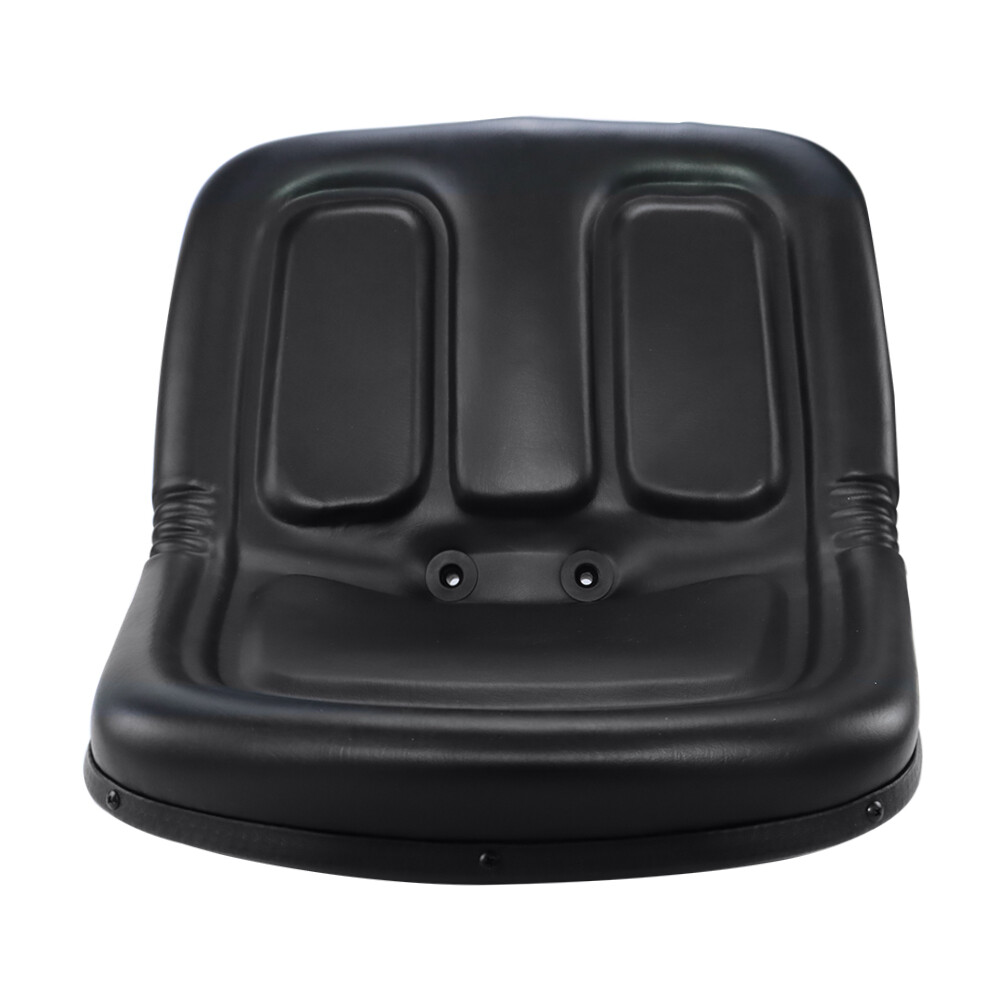 High-Back Black Lawn Mower Tractor Seat Universal Replacement TM333BL