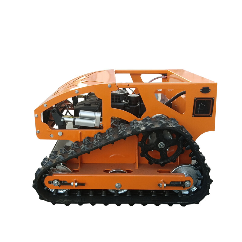 Wolfequip 21in Lawn Track Mower Remote Control Automatic Grass Cutter for Garden