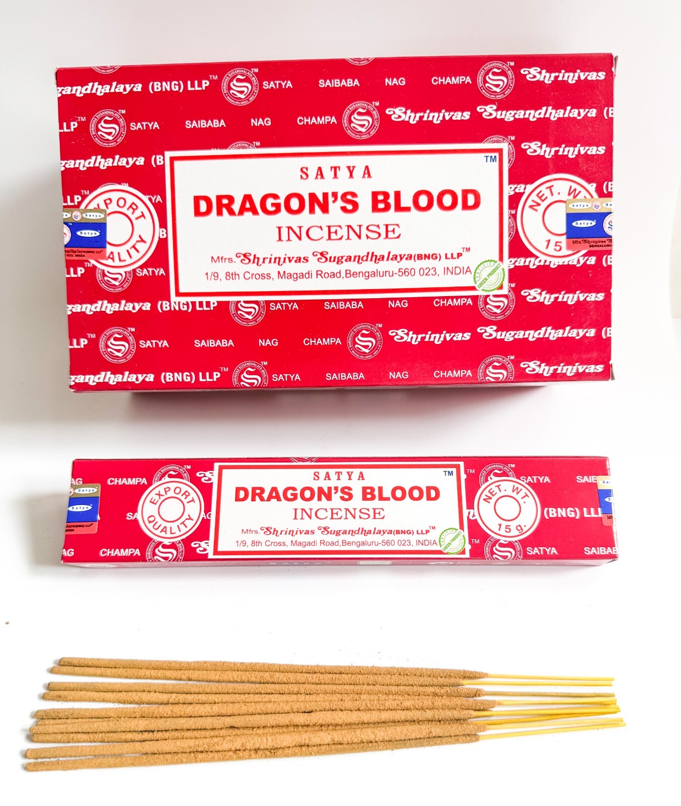 Satya Dragons Blood Incense Sticks – Pick 15-30-45-90-180 grams – Free Ship!