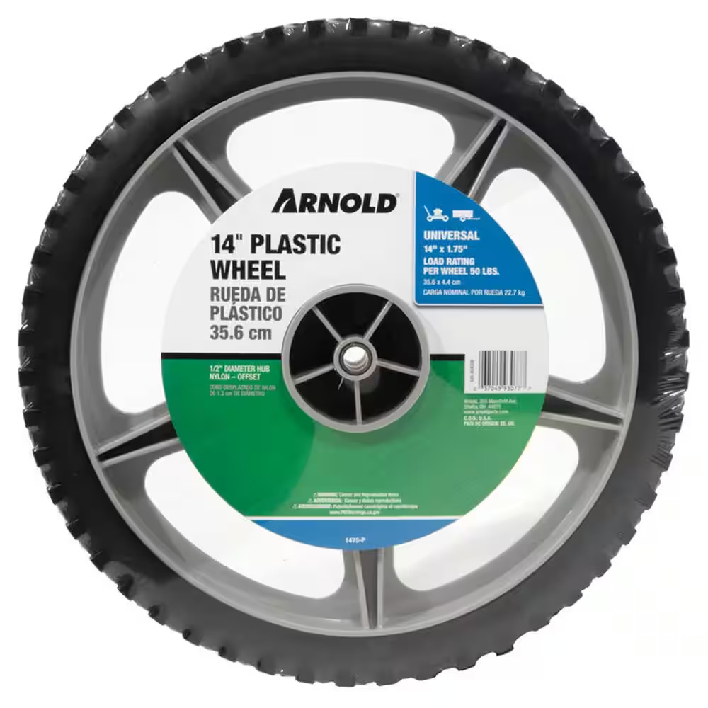 14 In. Plastic Wheel |