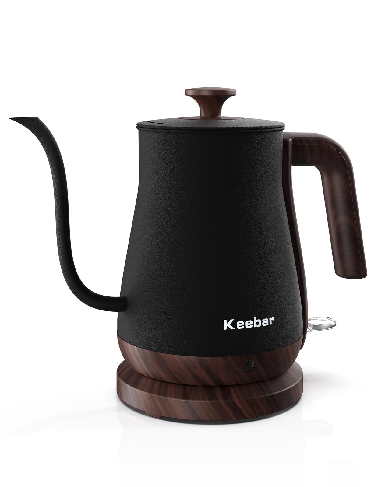 Gooseneck Electric Kettle 0.8L 1000W Stainless Steel – Auto Shut Off for Coffee