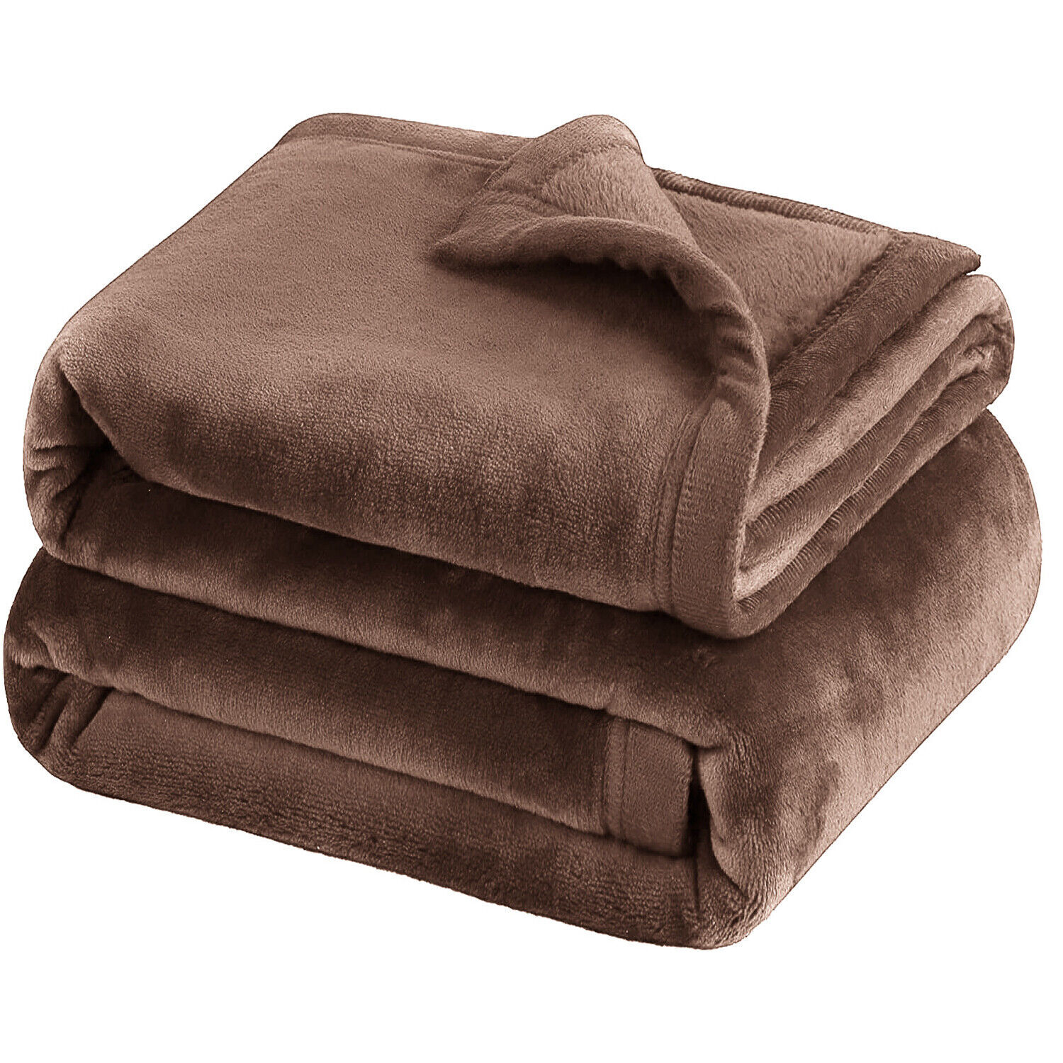 Large Plush Fleece Throw Super Soft Reversible Twin Queen Size Sofa Bed Blankets