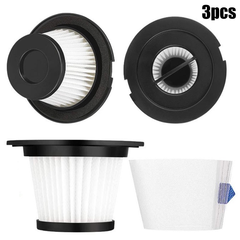 Practical Bedroom Filter Filter Kit 3 Dust Bins Accessories Compatible