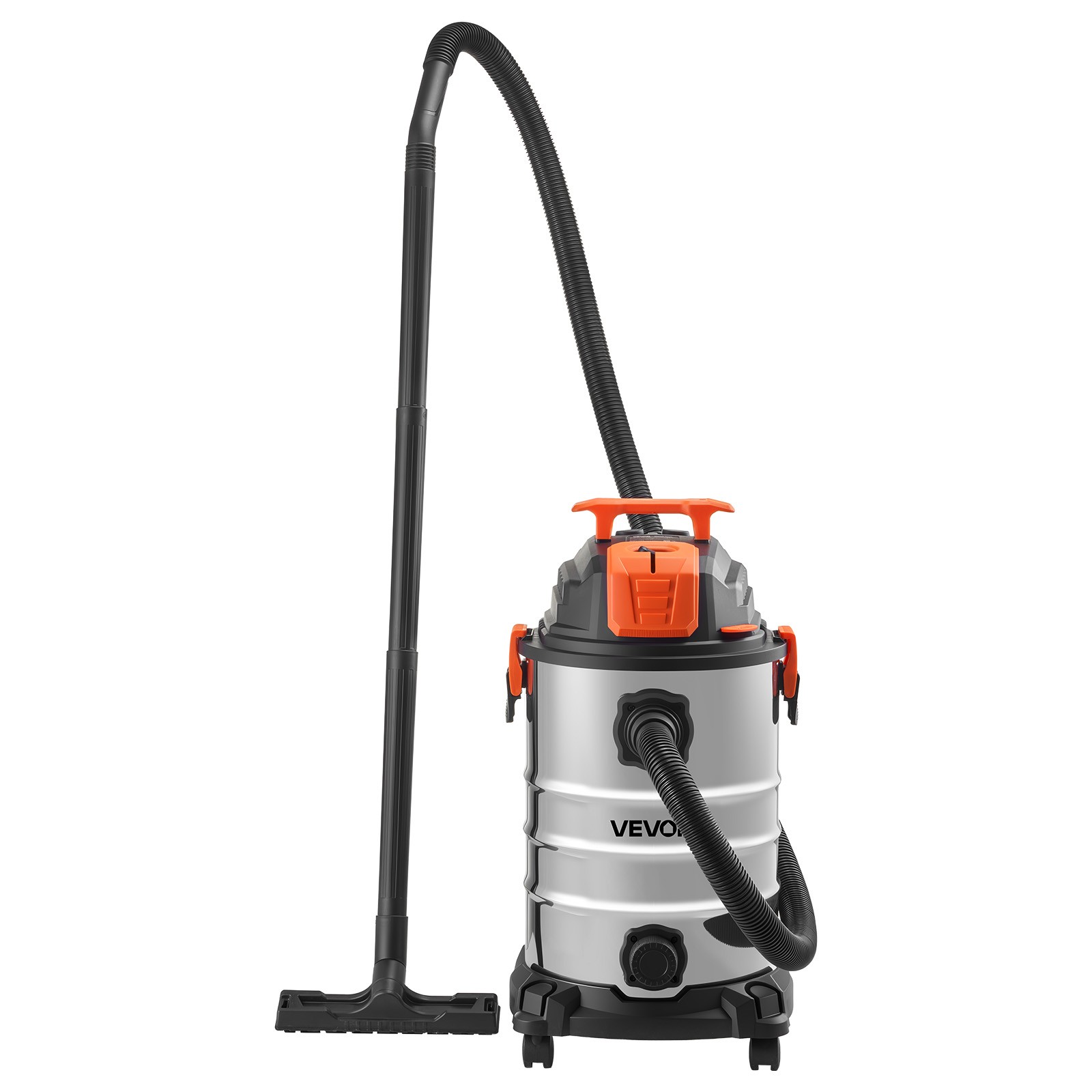 VEVOR 8 Gal Wet Dry Shop Vac 6HP Self-Cleaning 900W Metal Tank for Jobsite