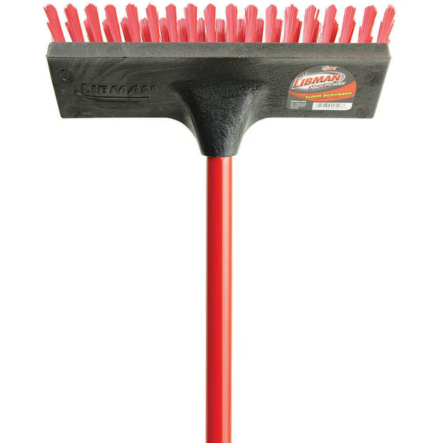 Libman 10.5-in Poly fiber Stiff Deck Brush
