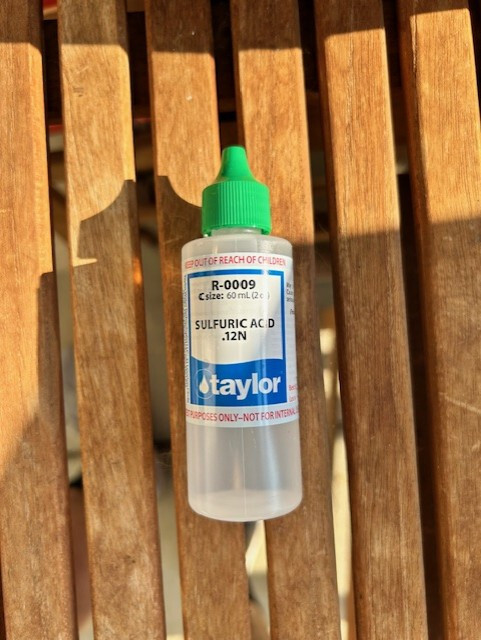 Taylor Replacement Reagent Refill bottles 2 oz. Case, Comparator YOU CHOOSE