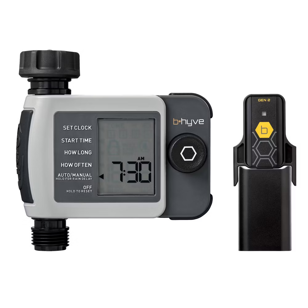 Orbit B-hyve XD Bluetooth 1-Outlet Hose Faucet Timer Watering Sensors Timers and