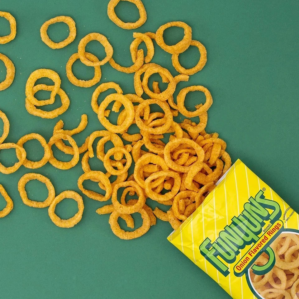 Funyuns Onion Ring Flavored Snack Chips, 10 Count Multipack Free Shipping