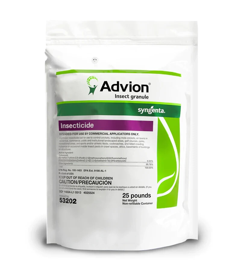 Syngenta Advion Insect Granules – 25lb