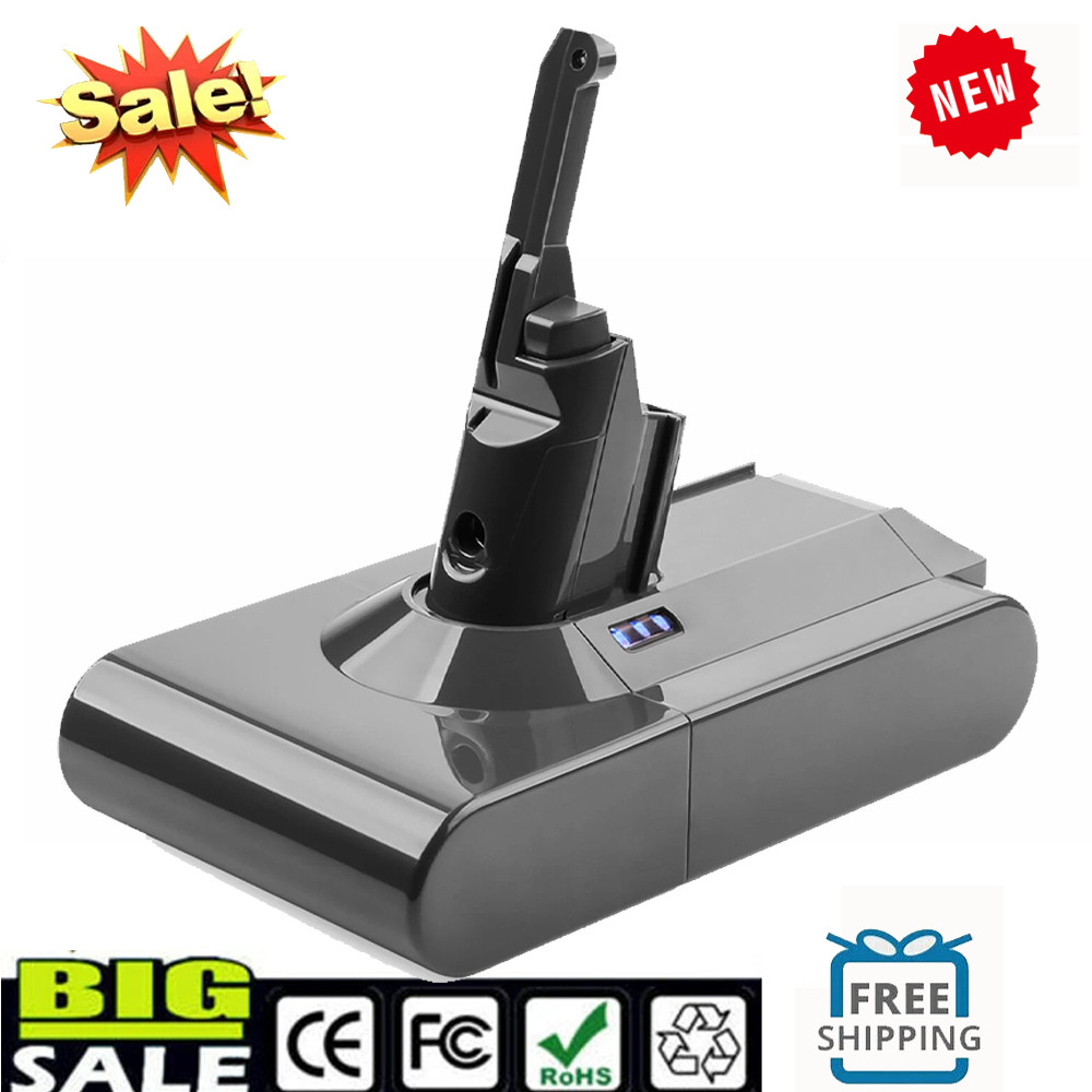 21.6V Battery For Dyson Replace V8 SV10 Cleaner Absolute Animal Cordless Vacuum