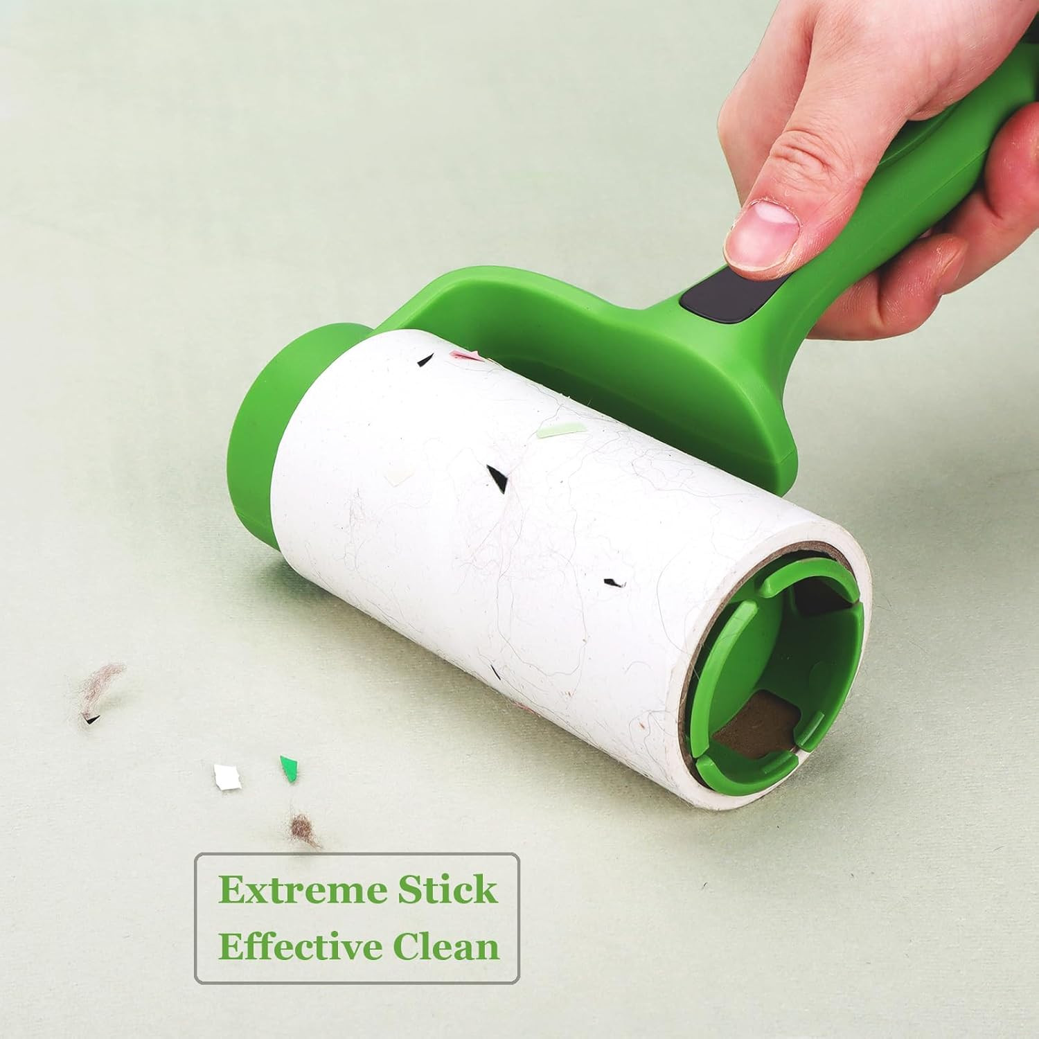 4.6 Inch Lint Roller Refills Compatible with Evercare Giant Lint Rollers and T H