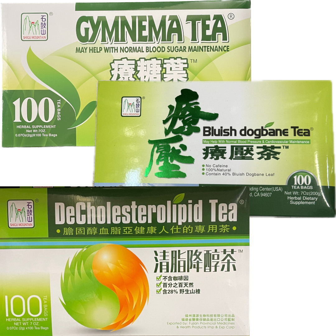 1 PACK Shigu Mountain Herbal Dietary Supplement Tea Variety – Choose Flavor
