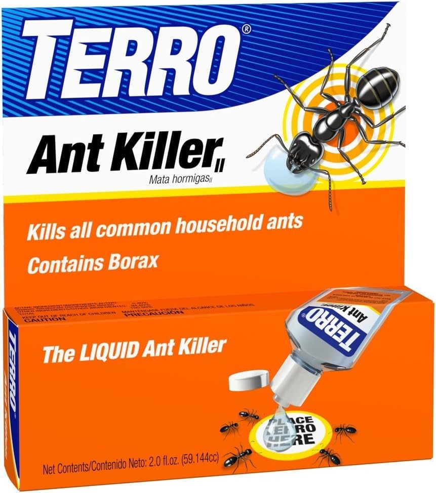 TERRO Liquid ANT GEL KILLER Poison & Kill Queen & Colony 2oz