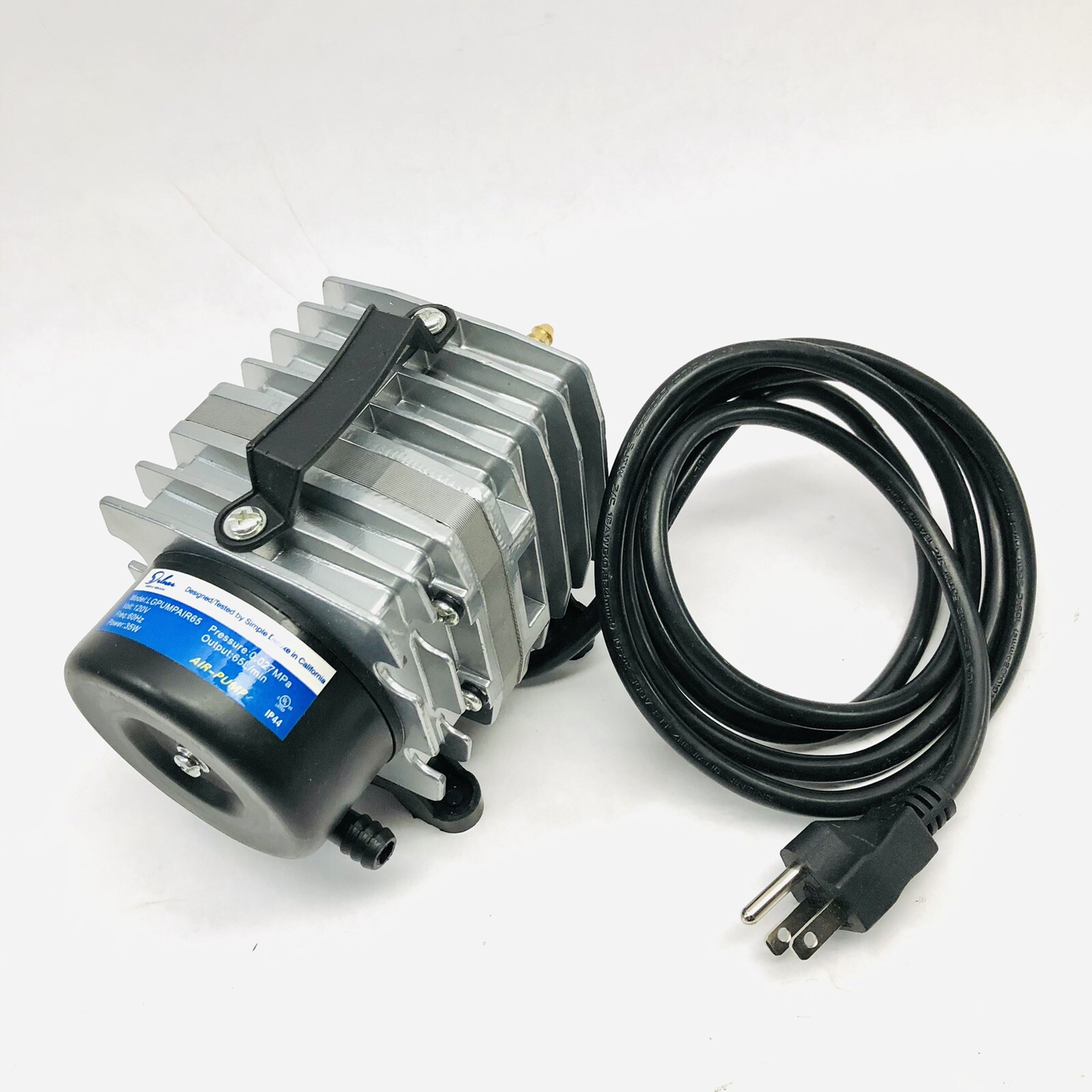 SIMPLE DELUXE LGPUMPAIR65 COMMERCIAL 65L/MIN AIR PUMP – 120V, 60Hz, 35W