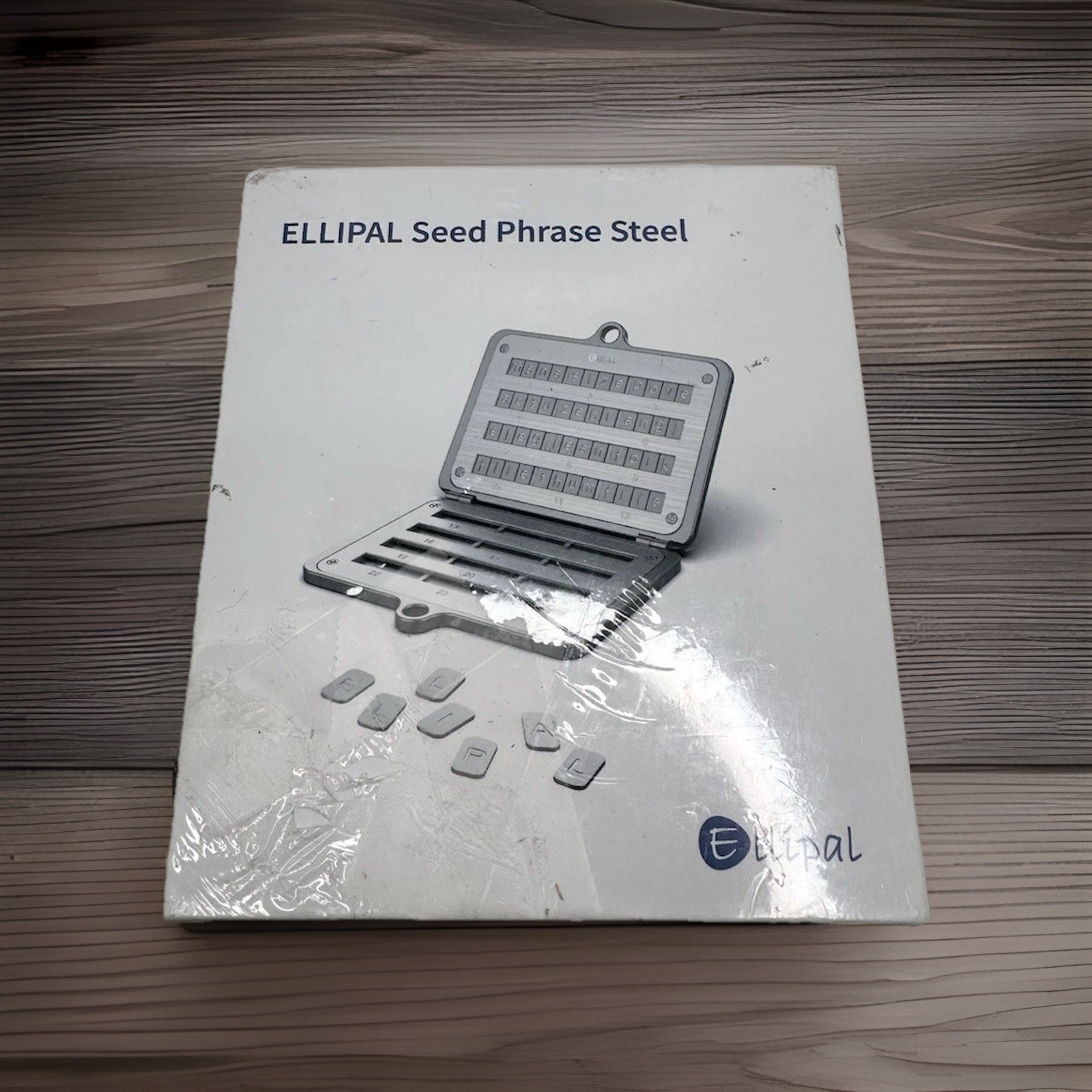 Crypto Seed Phrase Backup, 316 Stainless Steel Metal Seed Phrase Storage New