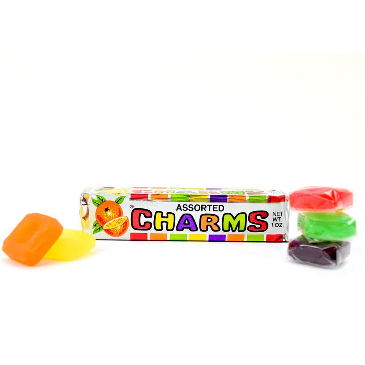 Charms Squares, Assorted Fruit Flavors, 20 Count (Pack of 1)