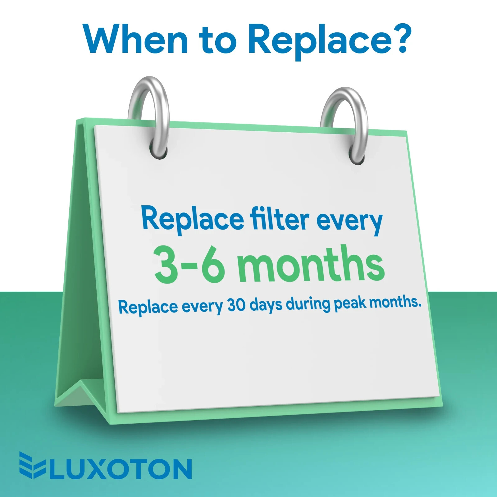 LUXOTON for AprilAire 213 Replacement Filter – 2 Pack Collapsible Furnace Filter