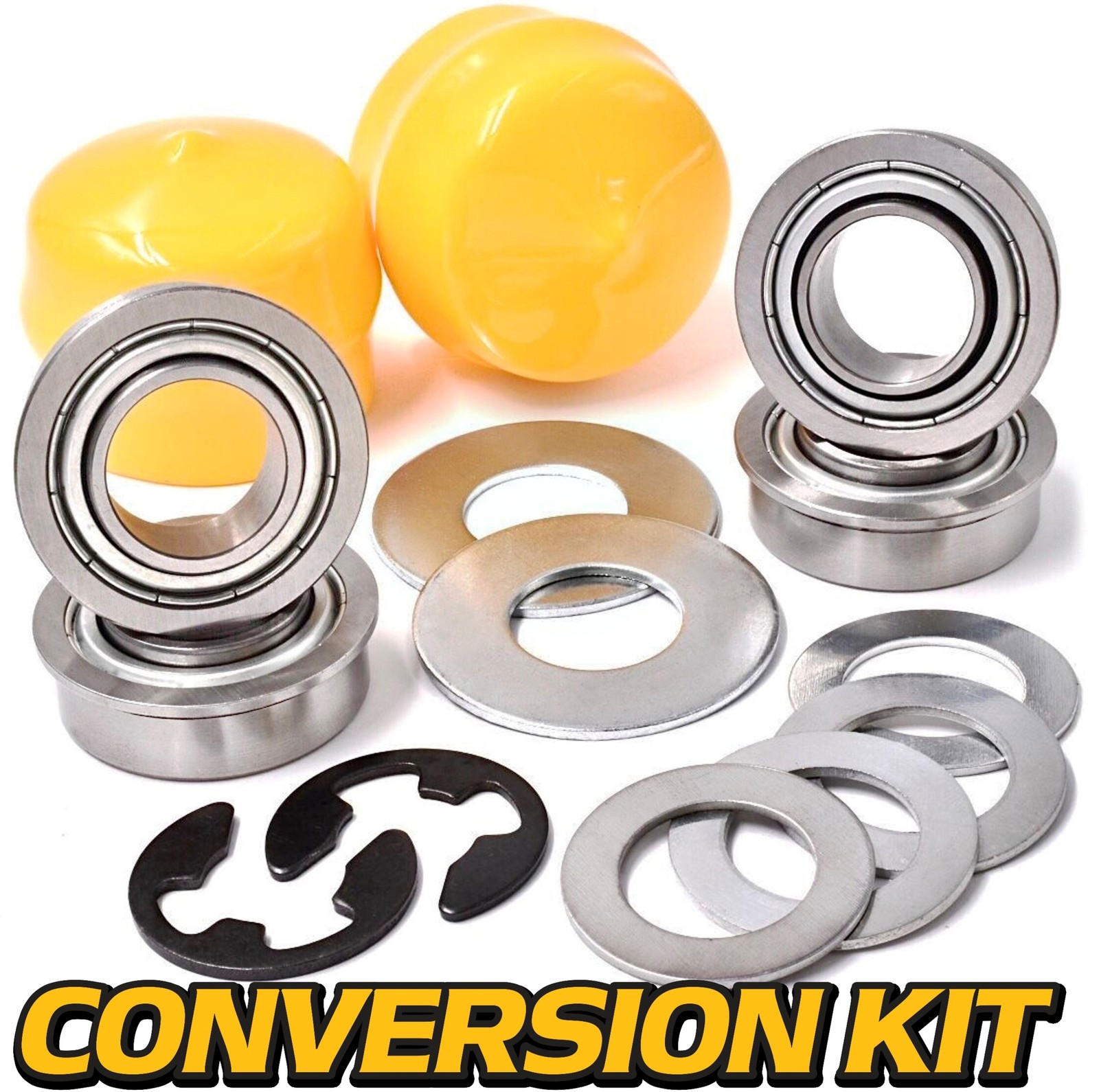Front Spindle & Bearing Kit fits John Deere LA130 LA135 LA140 LA145 LA150 LA155
