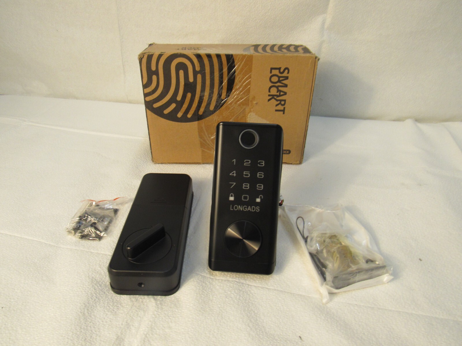 Longads Biometric Smart Lock App Control Finger Print and Keypad