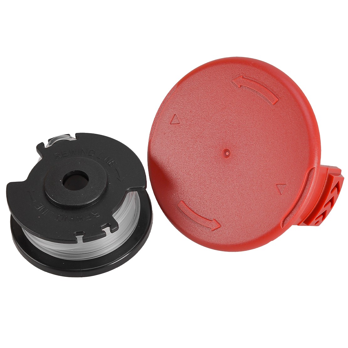 1Set Spool Cap Cover & Spool Trimmer Line Fit for Hyper Tough String Trimmer
