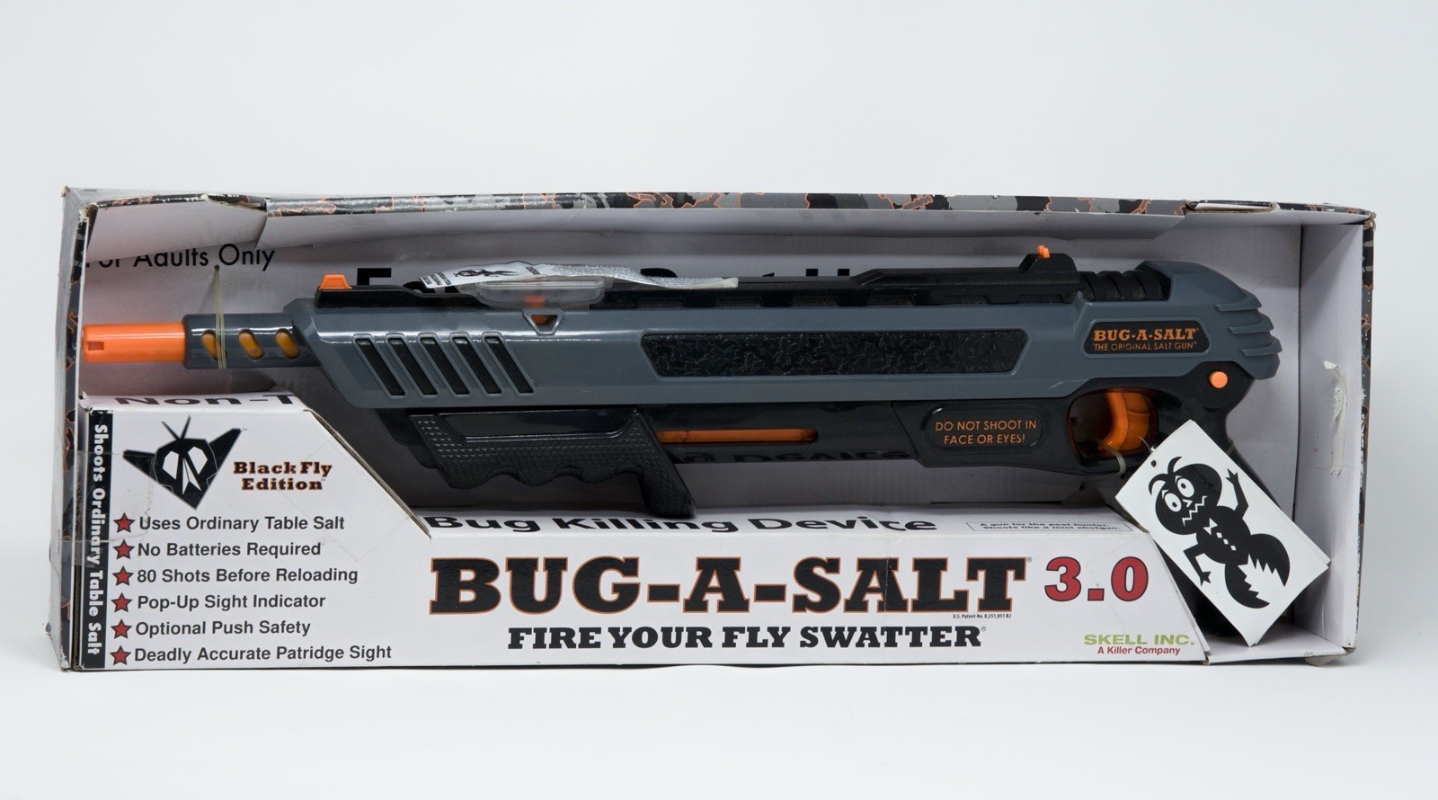 Damaged Box BUG-A-SALT Black Fly 3.0