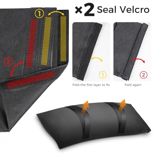 400 LBS Umbrella Base Weights Fillable Sand Bags, Sand Bags for 8 X 50 lbs